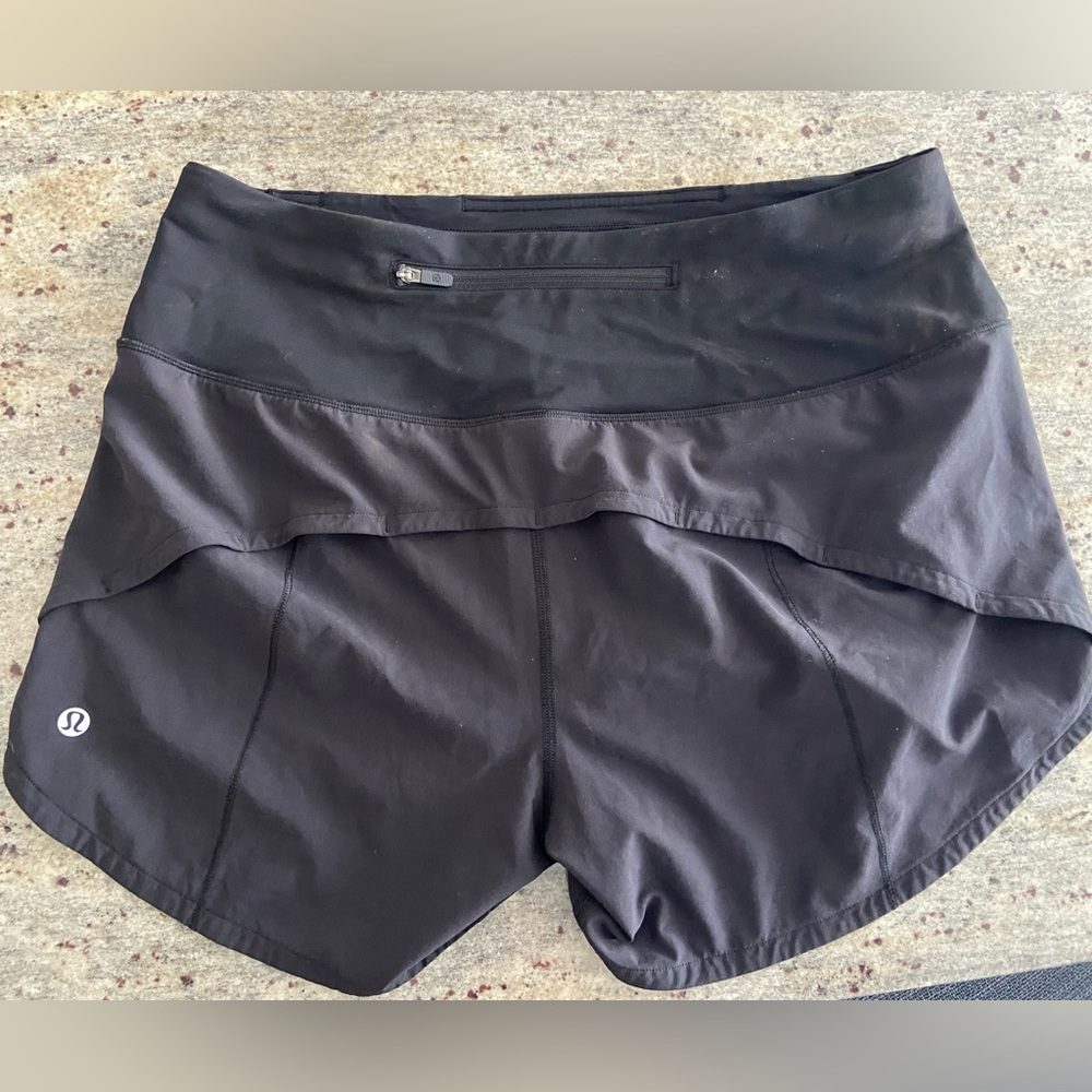 Lululemon speed up high rise shorts